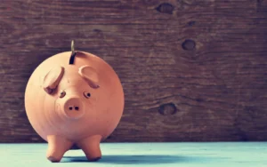 A Piggy Bank - Saving Money on Moving Supplies
