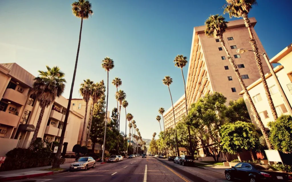 A street in LA