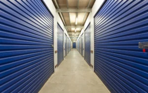 Storage Lockers at a Self Storage